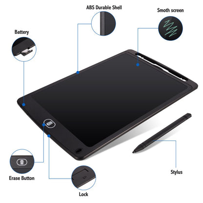 8.5 Inch LCD Writing Tablet Digital Drawing Tablet Handwriting Pads Portable Electronic Tablet Board ultra-thin Board - MANDOTOS