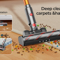 Laresar V7 500W 50KPA Suction Power Cordless Vacuum Cleaner  Handheld smart Home appliance Removable Battery Dust Cup