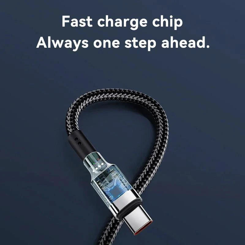 Xiaomi 120W Fast Charger PD Quick Charging High Quality USB C TO USB Type C Cable For iPhone 15 Plus Pro Max Samsung S24 - MANDOTOS