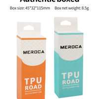 MEROCA Road Bike TPU Inner Tube 700x23-32C FV 45L/65L/80L Ultra-light Road Bicycle Inner Tube