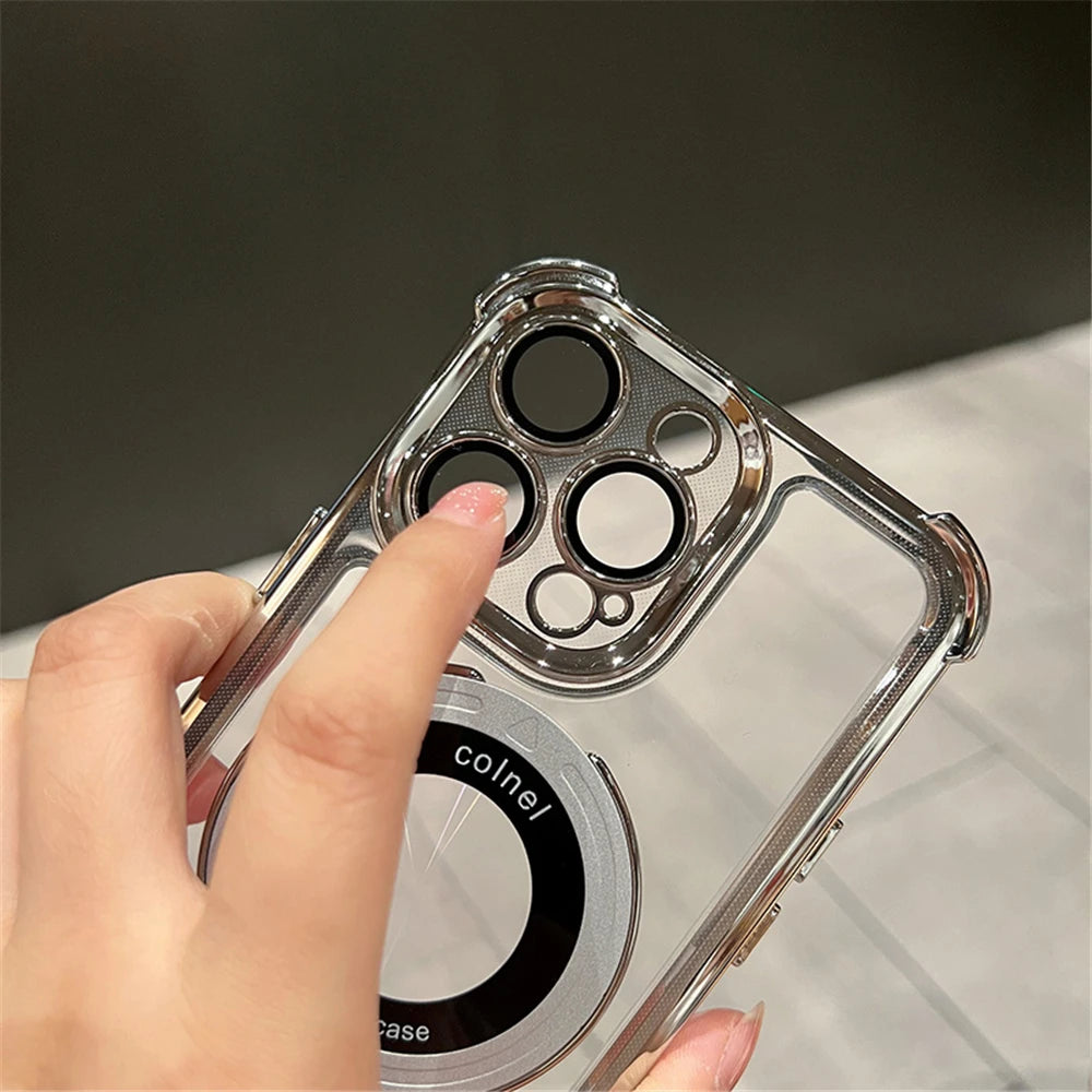 Luxury Shockproof Magnetic Magsafe Case for iPhone 17 Pro Max - MANDOTOS INTERNATIONAL