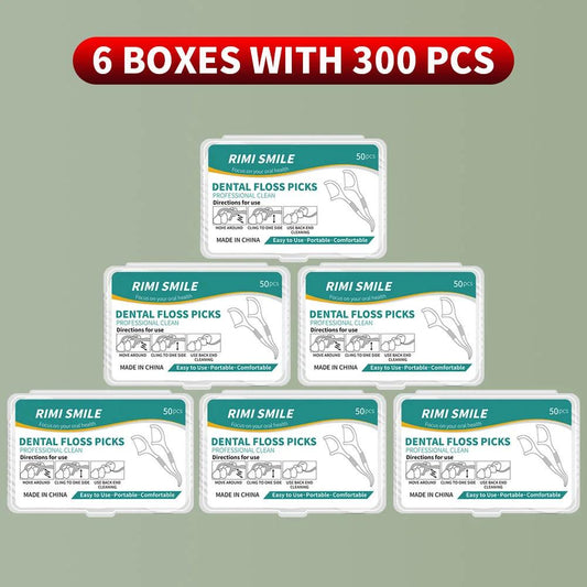 50/150/300/600/1000 PCS dental floss sticks oral care tools - MANDOTOS