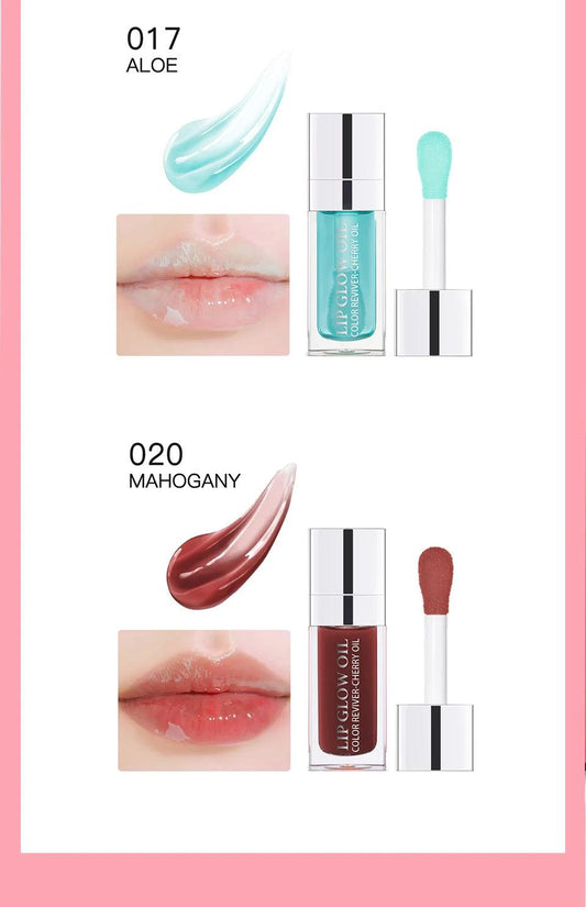 Moisturizing Lip Balm Original Lip Oil Gloss Care of the Lips Benetitnt for Lips Plumping Exfoliating Pink Plumping Gloss Oil - MANDOTOS