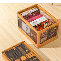 Home Folding Storage Box Student Book Box Five-door Pet Organizer Camping Car Backup Storage Box