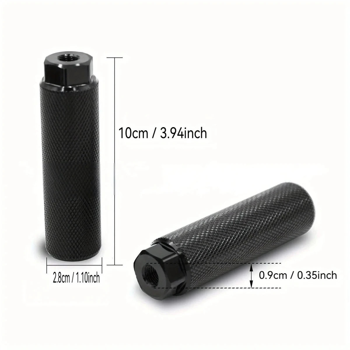 Anti - slip upgraded BMX bike pedals, wear - resistant and anti - slip footrests, mountain bike off - road pedals. MANDOTOS