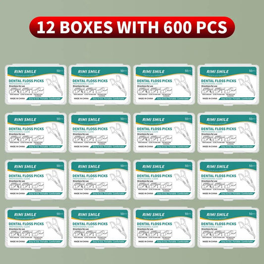 50/150/300/600/1000 PCS dental floss sticks oral care tools - MANDOTOS
