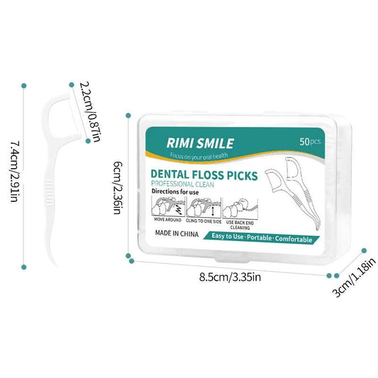 50/150/300/600/1000 PCS dental floss sticks oral care tools - MANDOTOS