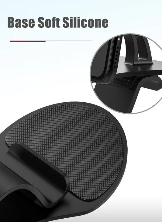 360 Rotatable Car Phone Holder Universal Cell Phone Stands Car Rack Dashboard Support for Auto Grip Mobile Phone Fixed Bracket - MANDOTOS