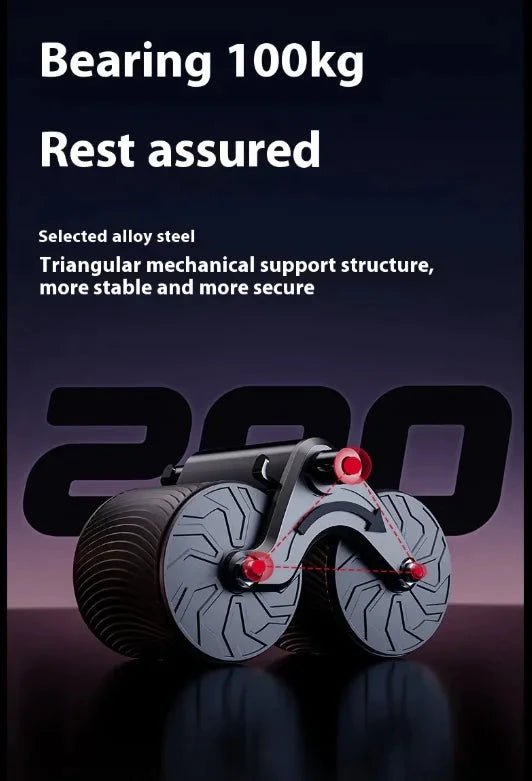 Automatic Rebound Abdominal Wheel - MANDOTOS INTERNATIONAL