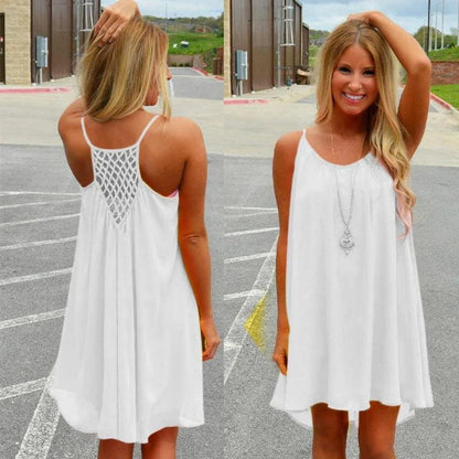 Seaside Chiffon Sundress - MANDOTOS