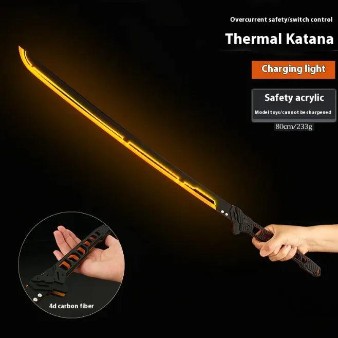 Glowing Samurai Play Sword - MANDOTOS