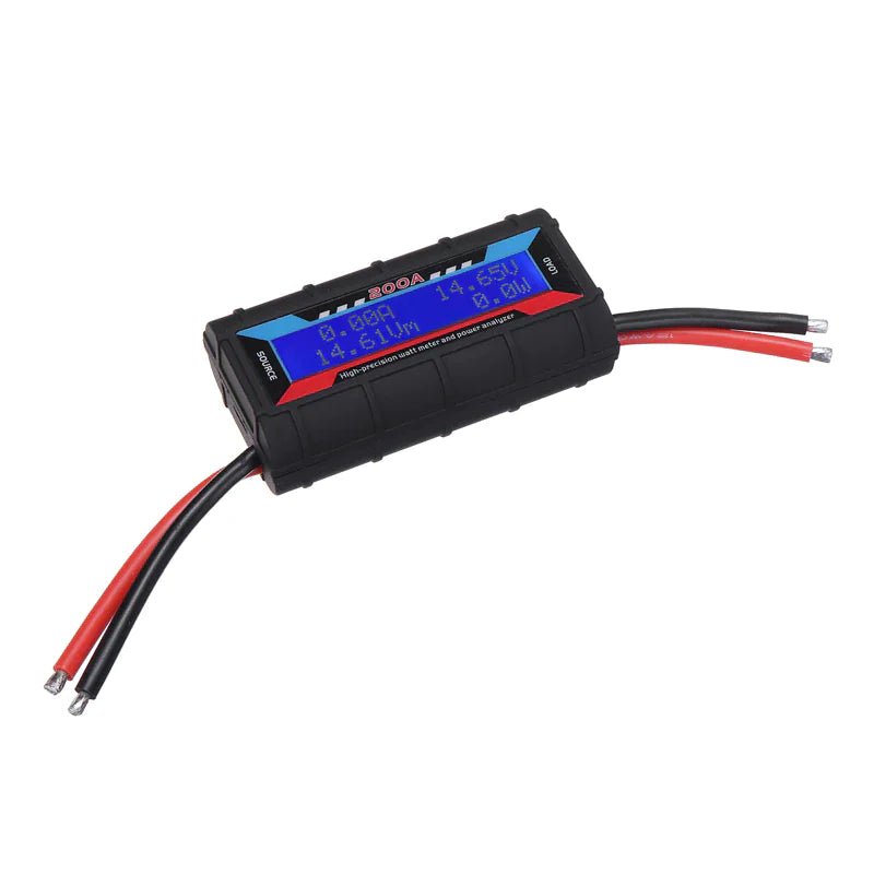 200A DC LCD Power Analyzer for RC Battery and Solar - MANDOTOS INTERNATIONAL
