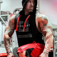 Men's Active Hooded Workout Tank - Breathable - MANDOTOS INTERNATIONAL