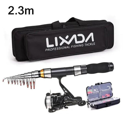 Portable Fishing Pro Rod Kit - MANDOTOS