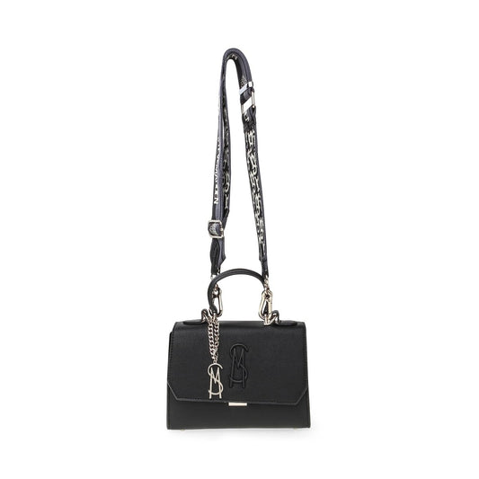 Steve Madden LATTUCA Black Crossbody Tote - MANDOTOS INTERNATIONAL