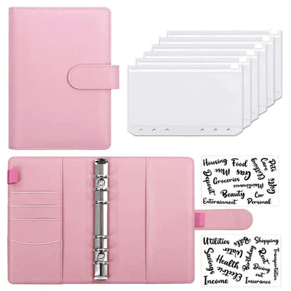 A6 Deluxe Leather Finance Organizer - MANDOTOS