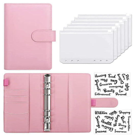 A6 Deluxe Leather Finance Organizer - MANDOTOS
