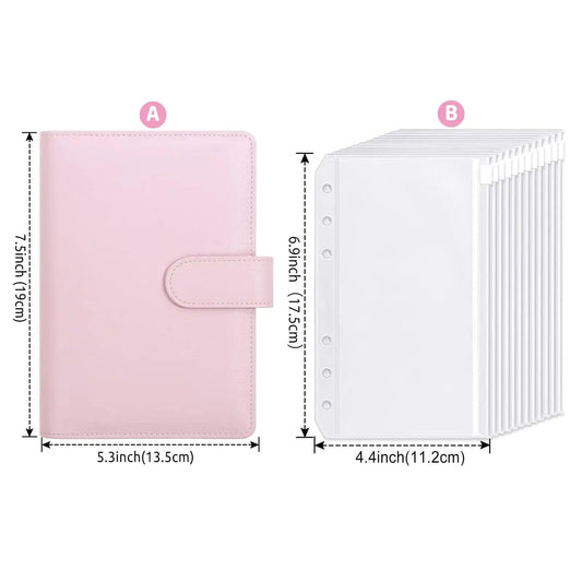 A6 Deluxe Leather Finance Organizer - MANDOTOS