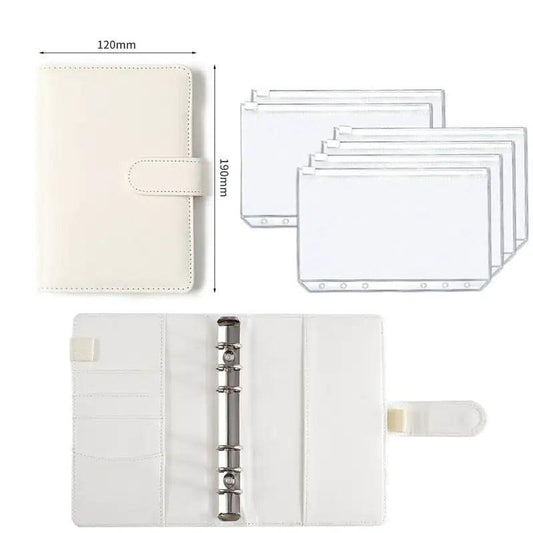 A6 Deluxe Leather Finance Organizer - MANDOTOS