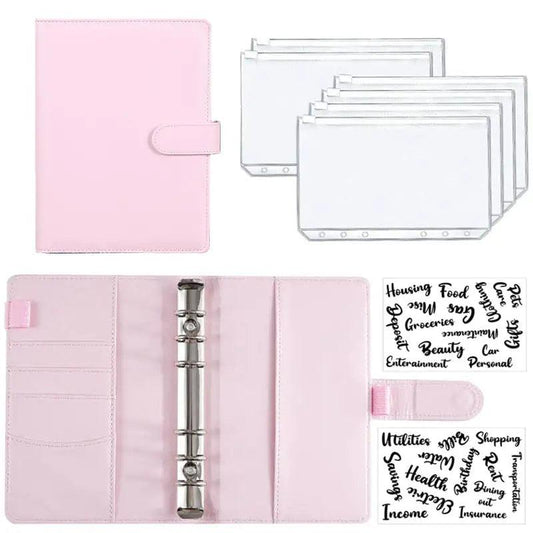 A6 Deluxe Leather Finance Organizer - MANDOTOS