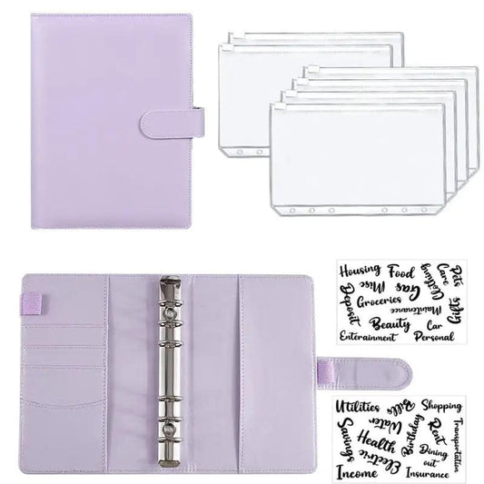 A6 Deluxe Leather Finance Organizer - MANDOTOS