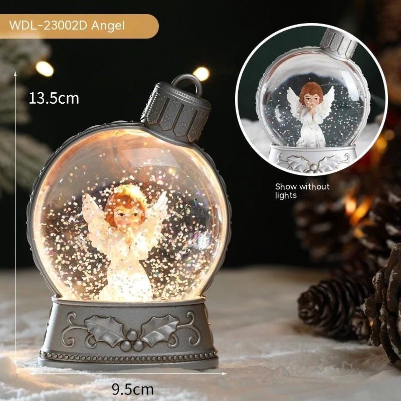 MANDOTOS Christmas Flame Light Luminous Simulation LED Decoration Flickering Glow for Holiday Decorations - MANDOTOS