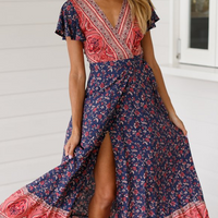 Tropical Bloom Maxi Dress