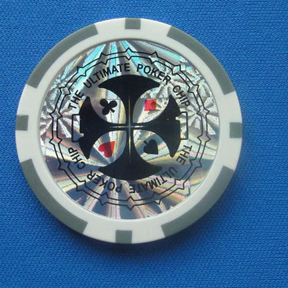 ABS Plastic High-End Two-Color Chips Poker Baccarat Game Coins - MANDOTOS
