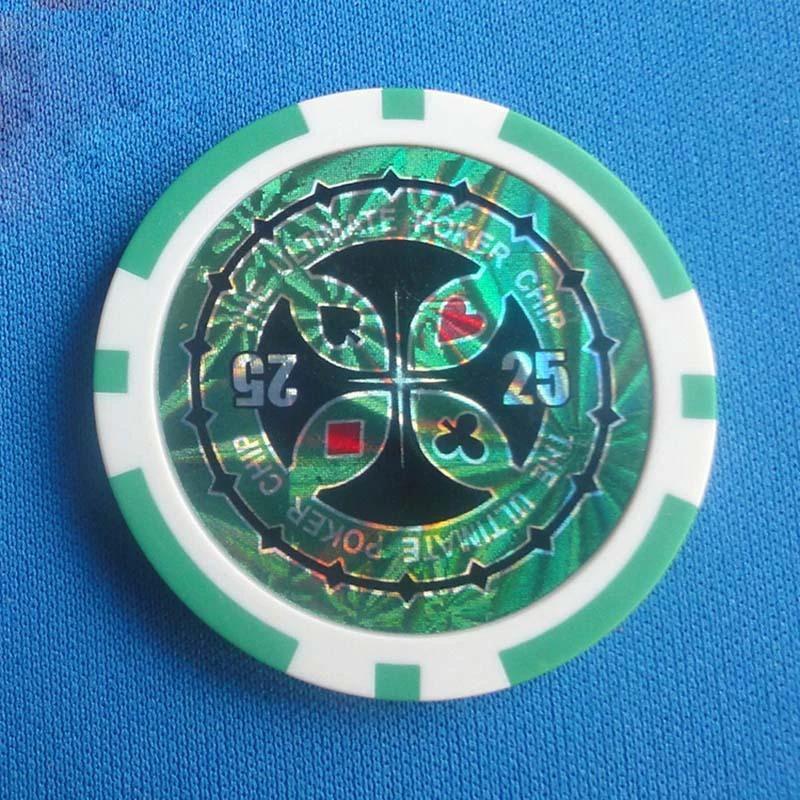 ABS Plastic High-End Two-Color Chips Poker Baccarat Game Coins - MANDOTOS