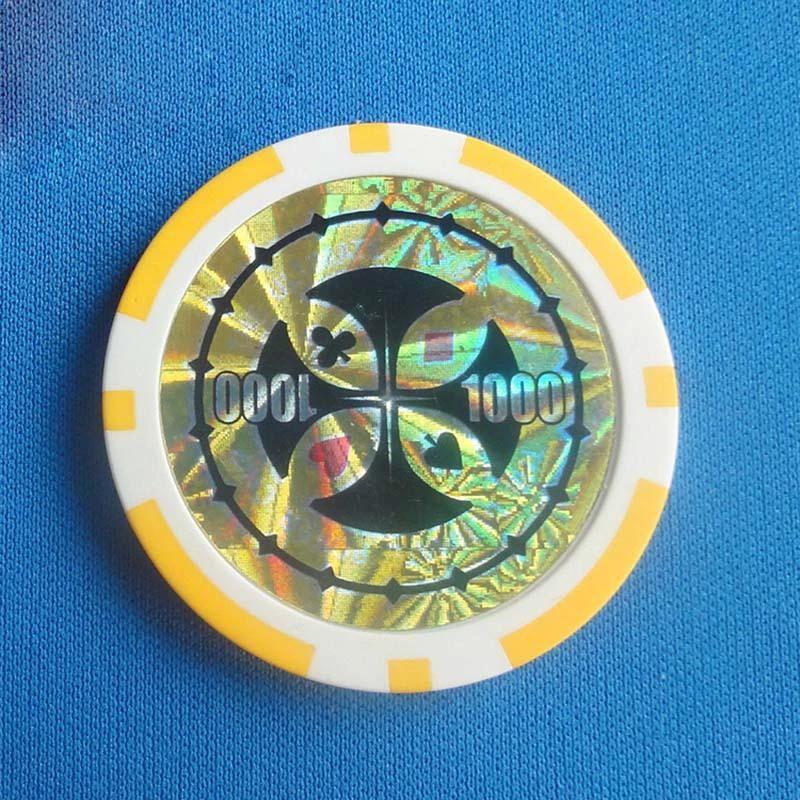 ABS Plastic High-End Two-Color Chips Poker Baccarat Game Coins - MANDOTOS
