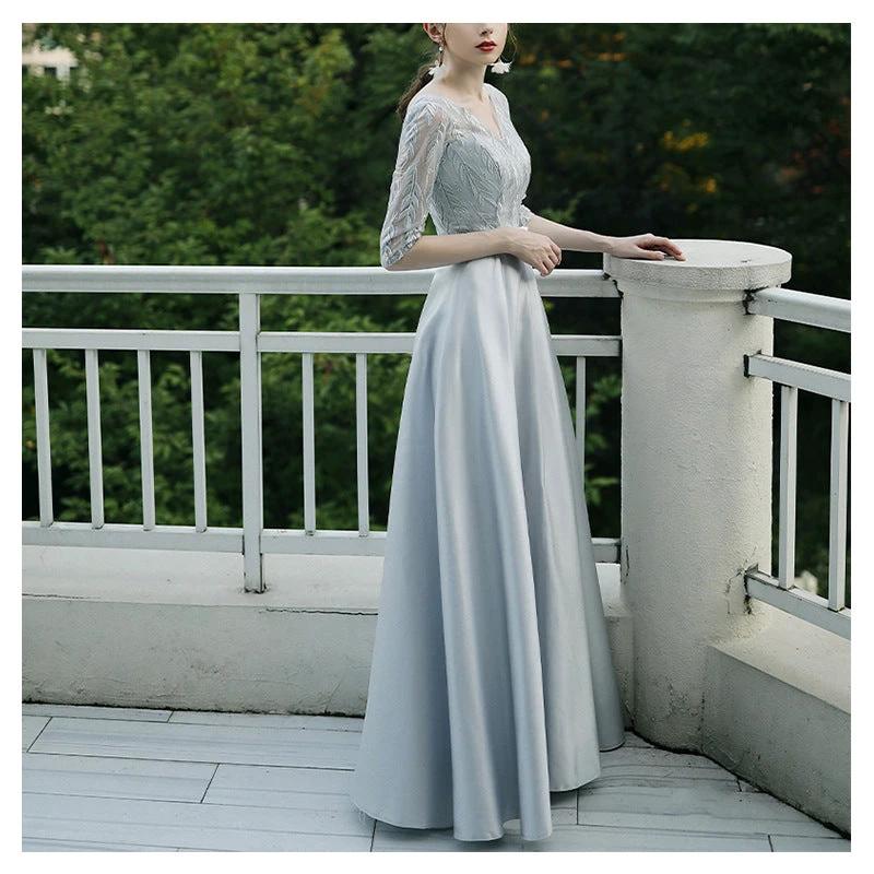 Banquet Party Elegant Evening Dress Women MANDOTOS