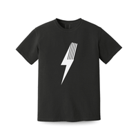 ADULT SPARK TEE - BLACK - MANDOTOS INTERNATIONALT-Shirt