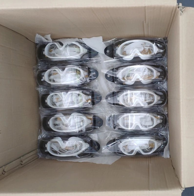 Adult Swim Glasses No Leaking Lens Clear Frame Sports Sunglasses Swim Goggles Adult Women - MANDOTOS INTERNATIONAL