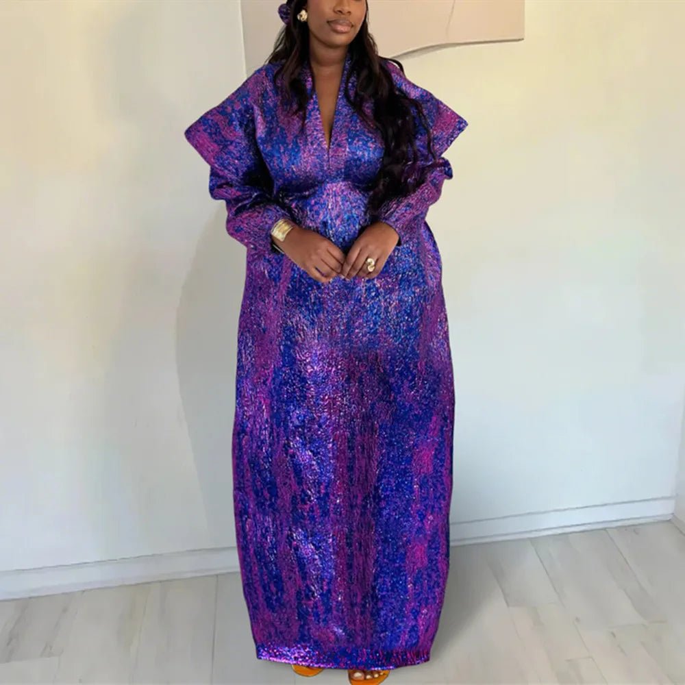 African Dresses for Women Traditional Africa Clothing Dashiki Ankara Outfits Gown Abayas Robe Muslim Kaftan Maxi Long Dress 2025 - MANDOTOS INTERNATIONAL