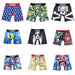 1Pcs Sexy Men Underwear Boxers Men's Panties Lingerie Breathable Printed Male Underpants Plus Size Man Boxer Briefs Mens Trunks - MANDOTOS