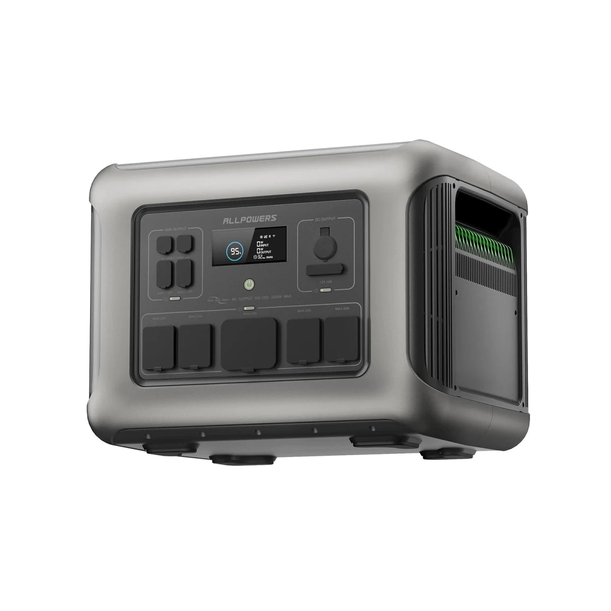 ALLPOWERS R600 Portable Power Station with 299Wh LiFeP04 Battery & 2x 600W AC Outlets - MANDOTOS INTERNATIONAL