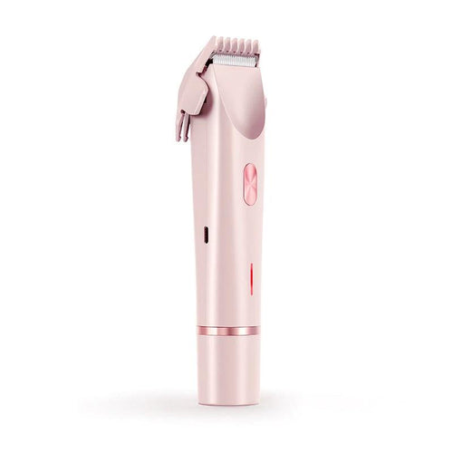 Ancient Energy 2-in-1 women's electric hair remover and shaver with double heads for body and private area, wet and dry use.