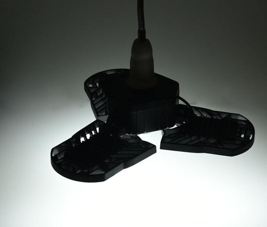 Ancient Energy 60W super bright deformable LED light for gym, warehouse, or garage, providing 6000 lumens of bright illumination.