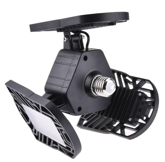 Ancient Energy 60W super bright deformable LED light for gym, warehouse, or garage, providing 6000 lumens of powerful illumination.