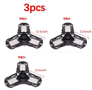 Ancient Energy 60W Super Bright Deformable LED Light for gym, warehouse, and garage with 6000 lumens illumination.