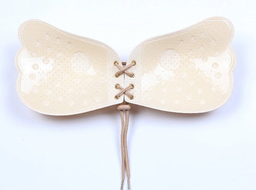 Large size Ancient Energy strapless adhesive push-up bra for women, invisible and sticky, designed for a comfortable fit.