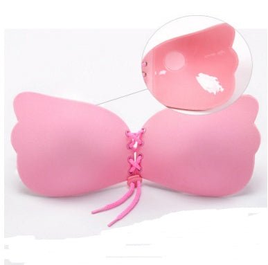 Ancient Energy large size strapless adhesive push-up bra for women, invisible, sticky, and supportive lingerie for special occasions.
