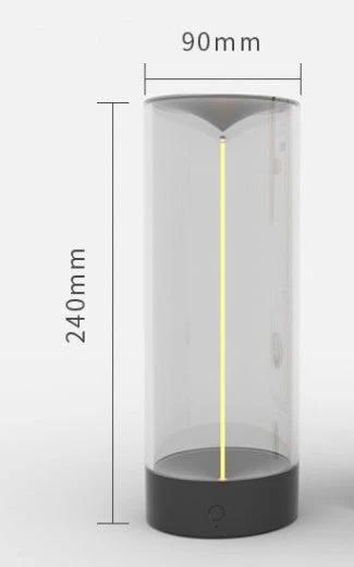 Ancient Energy rechargeable LED camping light with high transparency, anti-drop design, portable night light for outdoor use