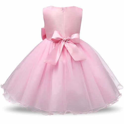Princess Flower Girl Dress Summer Tutu Wedding Birthday Party Dresses - MANDOTOS INTERNATIONAL0