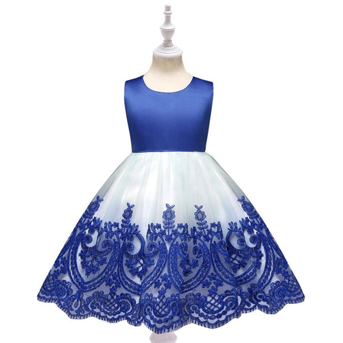 Princess Flower Girl Dress Summer Tutu Wedding Birthday Party Dresses - MANDOTOS INTERNATIONAL0
