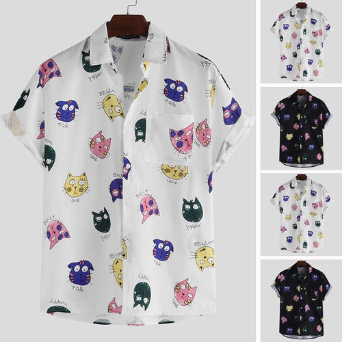 Printed Slim Fit Men’s Shirt by Ancient Energy, showcasing a stylish design with a classic collar and long sleeves.