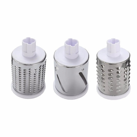 Ancient Energy vegetable cutter round mandoline slicer for julienne potatoes, carrots, cheese, and grating vegetables.