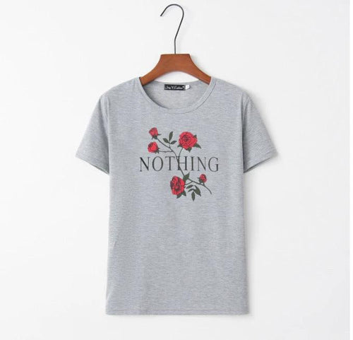 Women Summer Casual Blouse Shirt Loose T-Shirts Tops - MANDOTOS INTERNATIONAL0