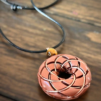Orgonite Tiger's Eye Copper Pendant - Protection & Confidence Boost - MANDOTOS