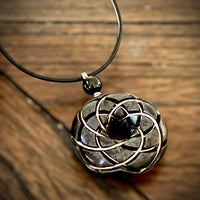 Torus Pendant-Shungite orgonite Rodin coil necklace Ancient Energy